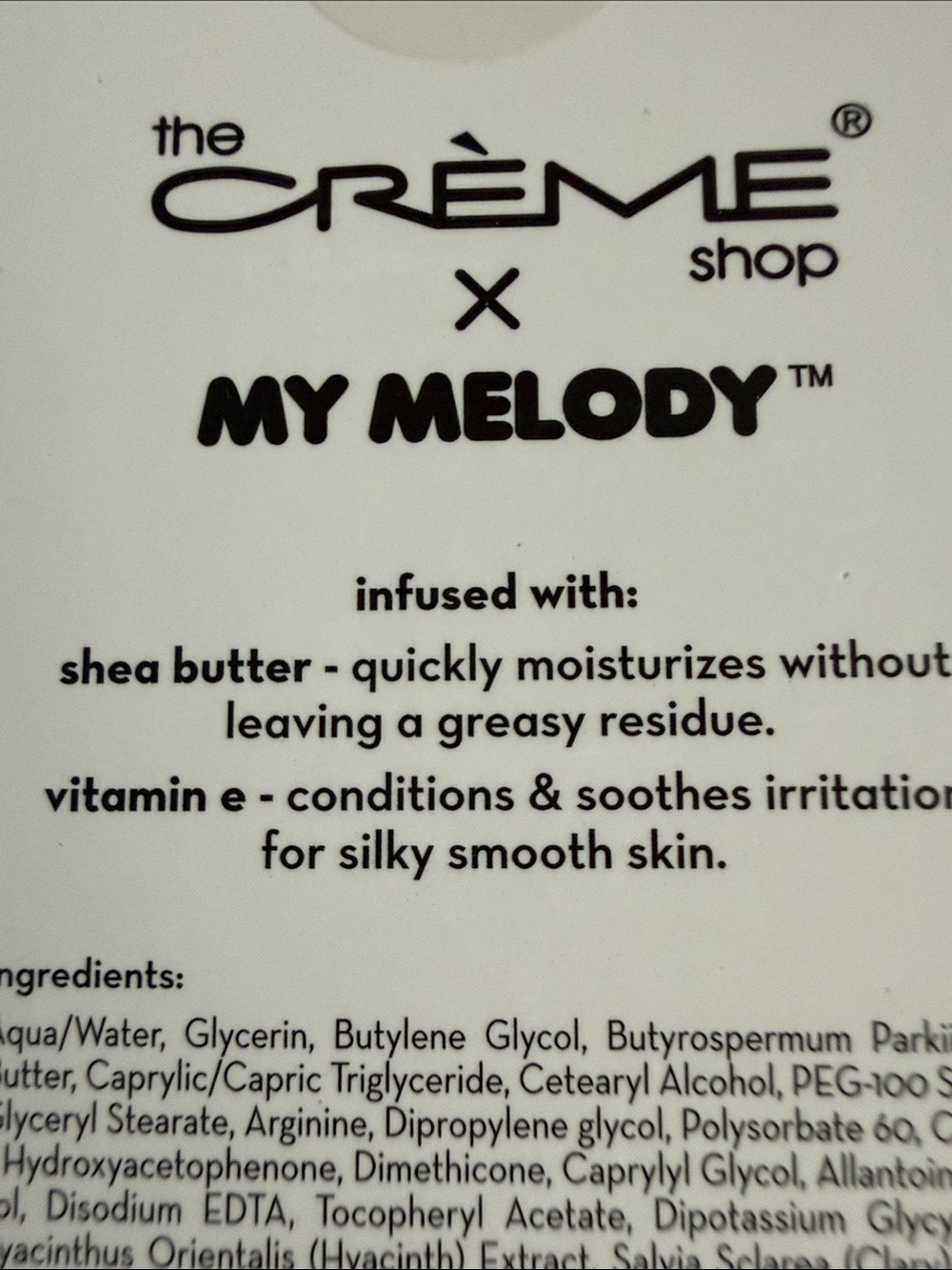 The Crème Shop My Melody hand cream- new in box - Picture 3 of 5